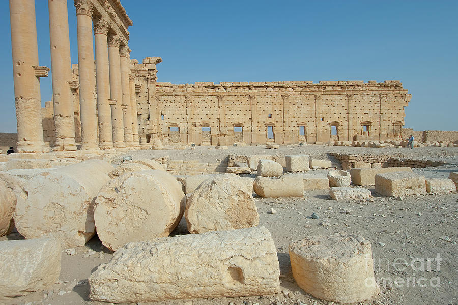 Ruins of Palmira Photograph by Francisco Javier Gil Oreja - Fine Art ...