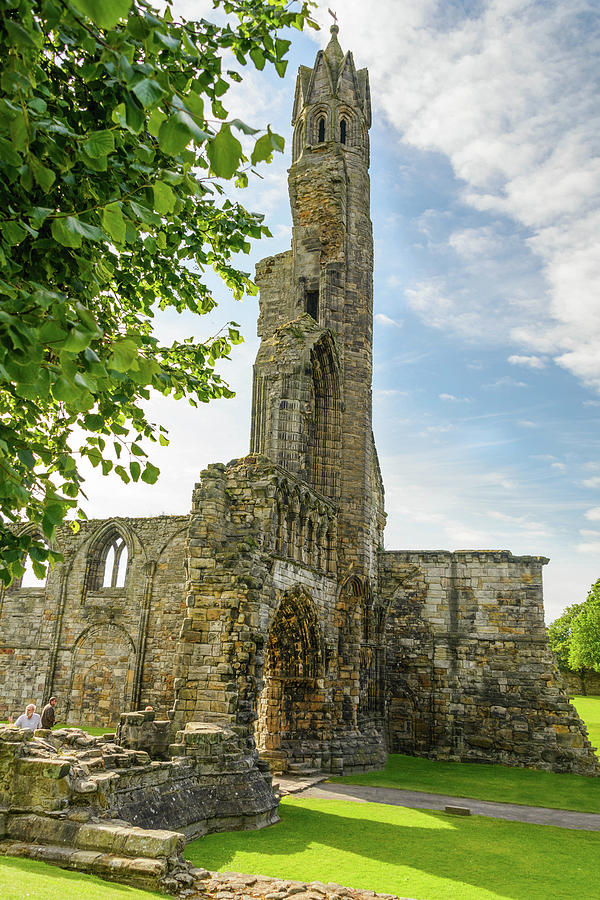 Ruins of St. Andrews Cathedral #2 Photograph by Elvis Vaughn