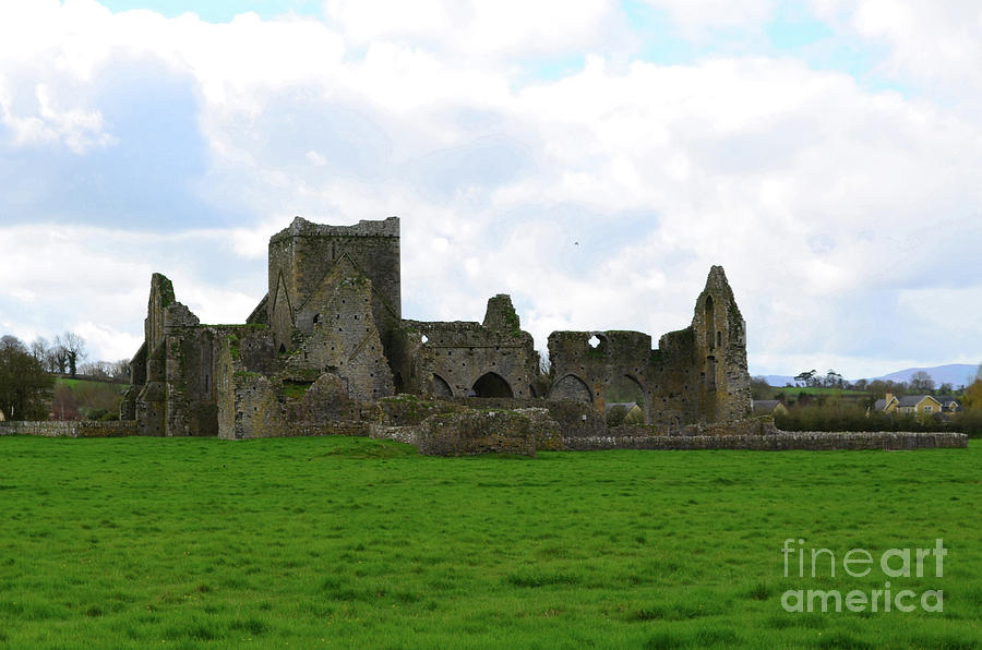 Landscape Photograph - Ruins of Stone Hore Abbey by DejaVu Designs