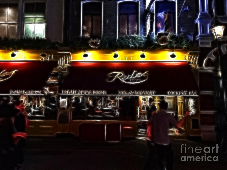 Rules - Oldest Restaurant in London Photograph by Doc Braham