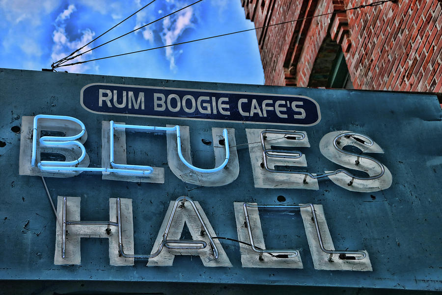 Rum Boogie Cafe Blues Hall Memphis Photograph by Allen Beatty Fine