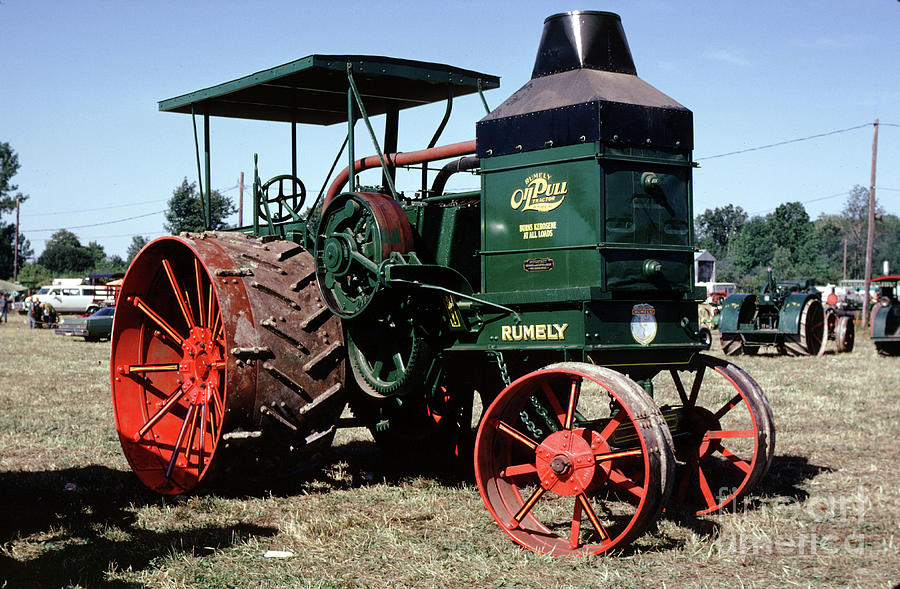 Rumely Oil Pull Steam Tractor, Kerosene Photograph by Wernher Krutein ...