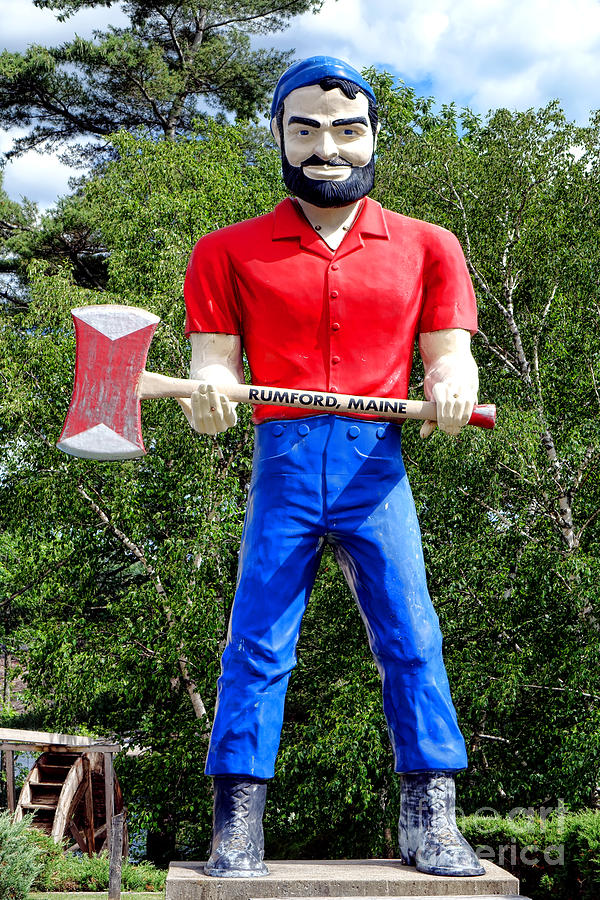Rumford Paul Bunyan  Photograph by Olivier Le Queinec