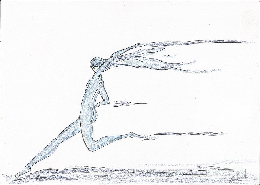 Run My Love Run Painting by Gabriel Coelho Run My Love Run Painting by Gabriel Coelho