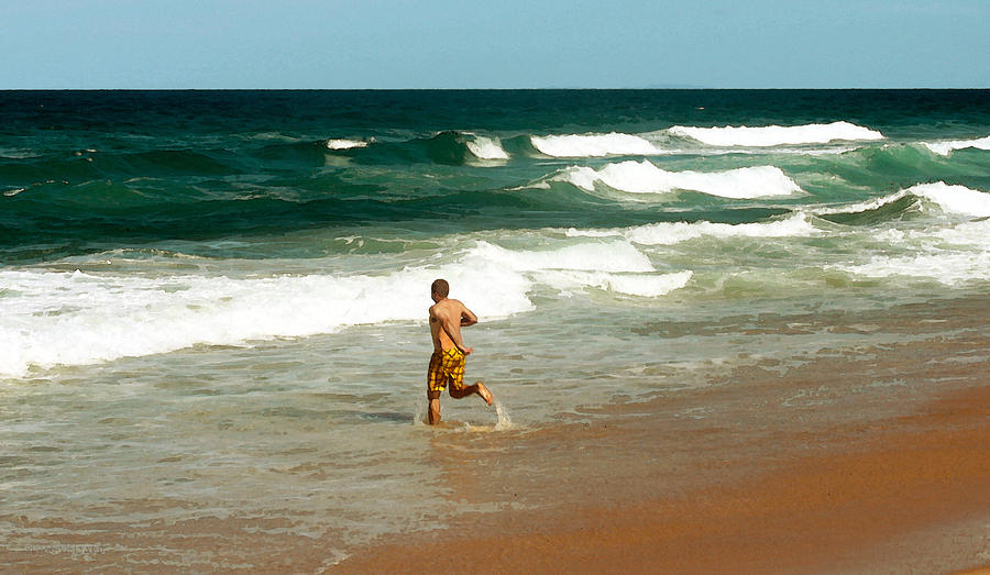 Run to the Sea Photograph by Susan Vineyard