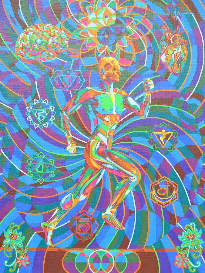 Running Painting - Running - 2015 by Karmym Running Painting - Running - 2015 by Karmym