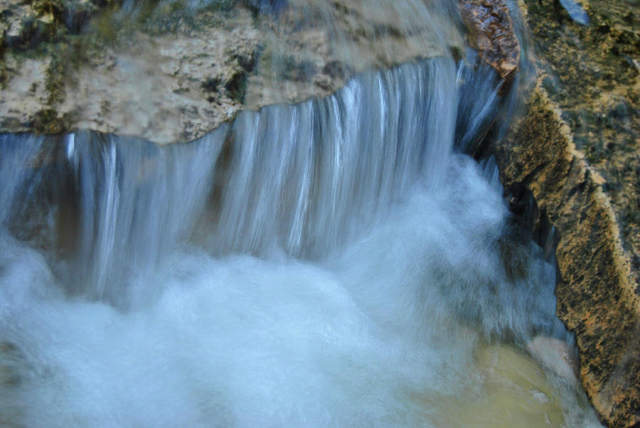 Nature Photograph - Running Water by Carl Hall