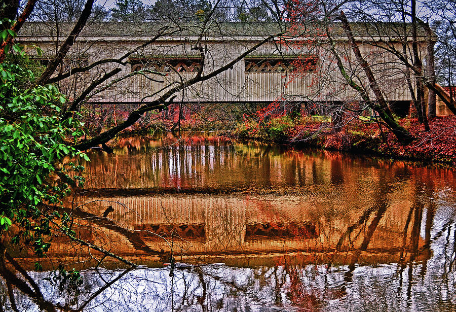 Running Waters Covered Bridge 025 Photograph by George Bostian