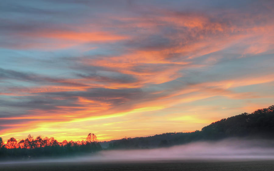 Rural Missouri Sunrise Photograph by Harold Rau