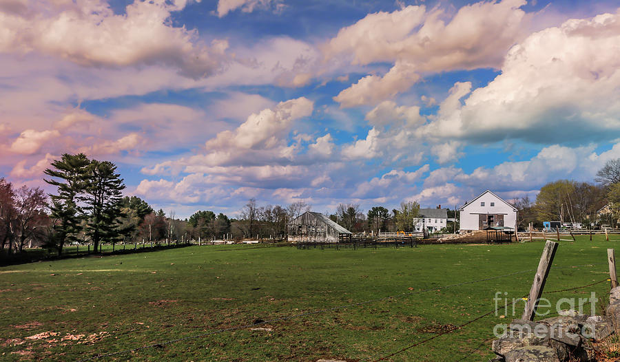 Rural New England in springtime Photograph by Claudia M Photography