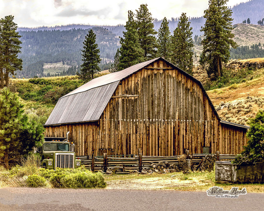Rural Oregon Barn by William Havle Rural Oregon Barn by William Havle