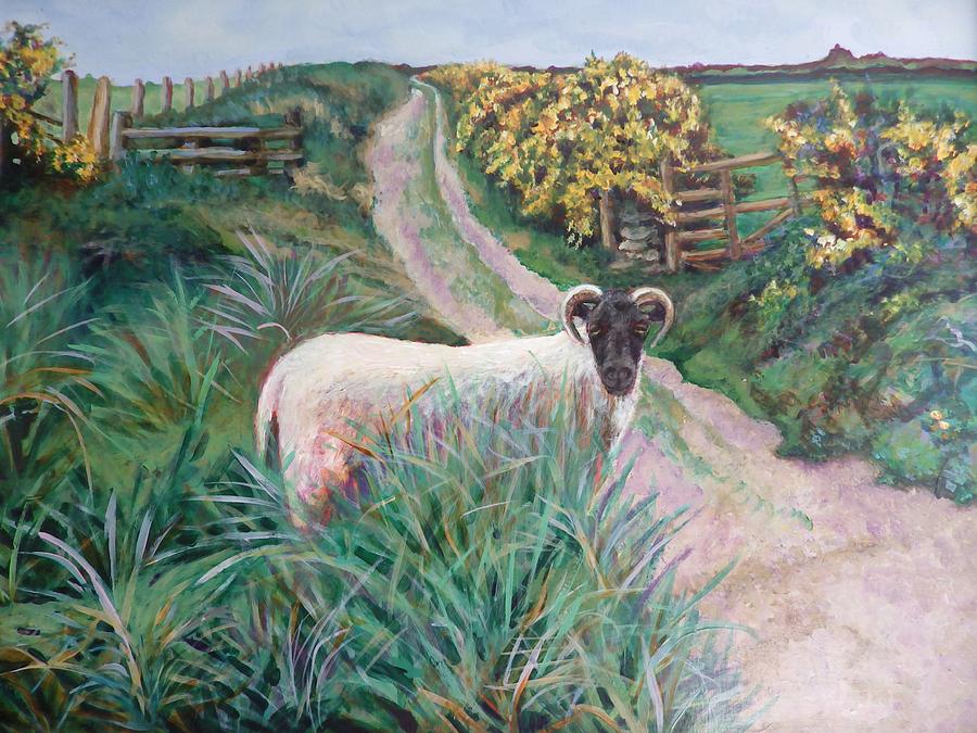 Rural Peace Painting by Linda Markwardt
