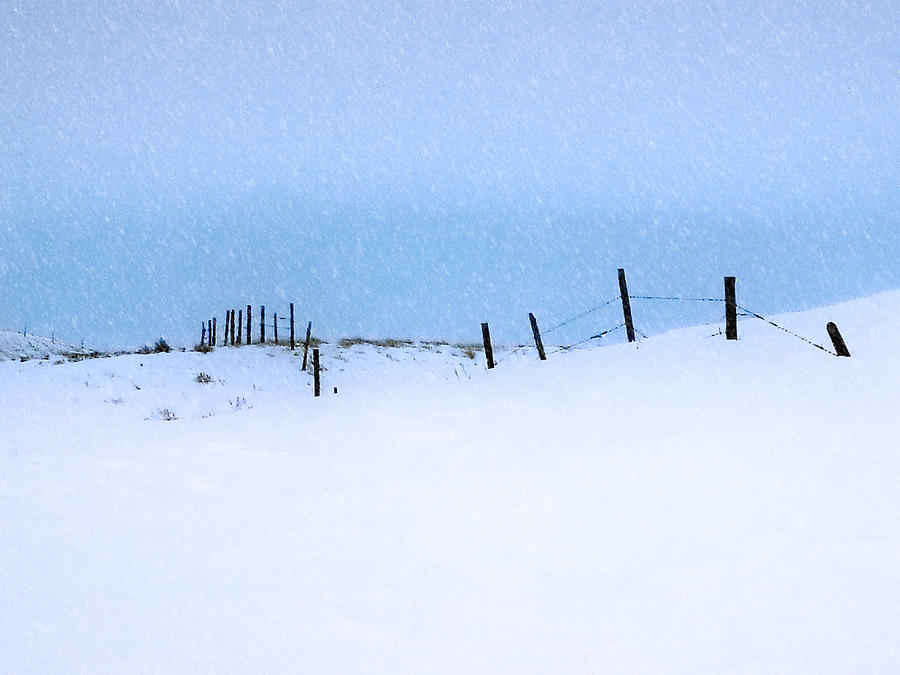 Rural Prairie Winter Landscape Photograph by Blair Wainman