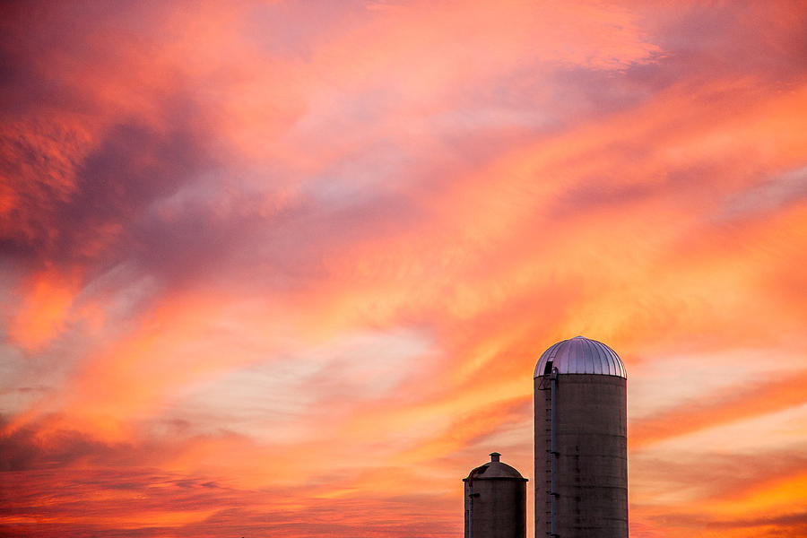 Rural Skies Photograph by Todd Klassy