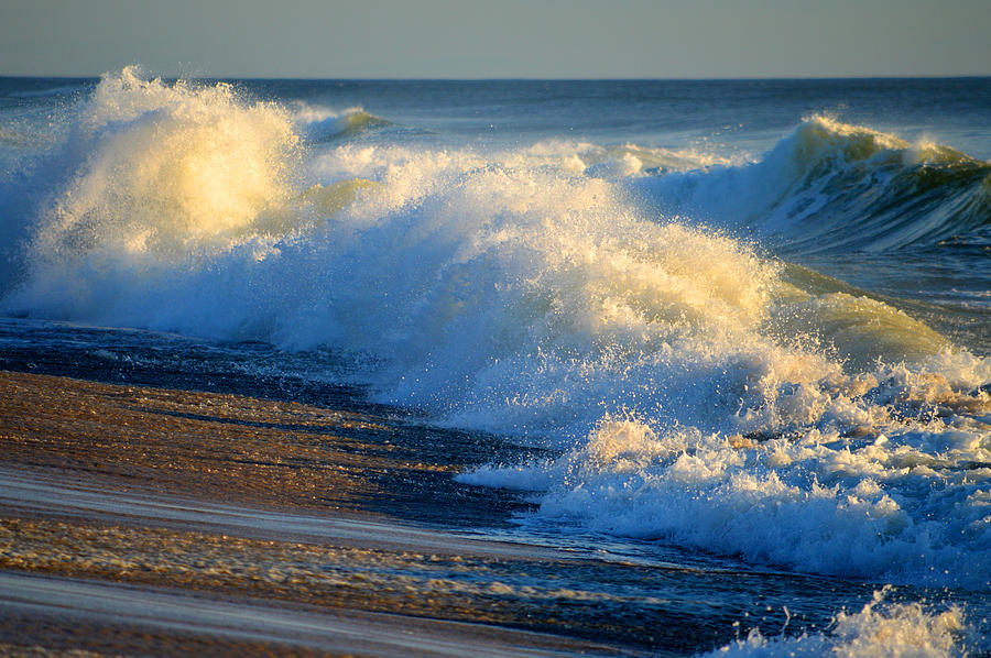 Rush of the Sea Photograph by Dianne Cowen Cape Cod Photography