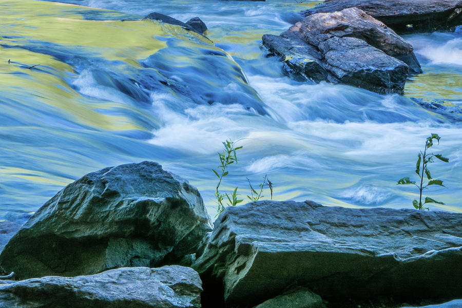 Rushing Creek Photograph by James L Bartlett