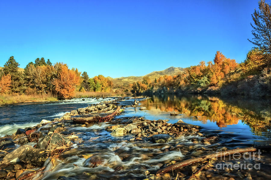 Rushing Payette River Photograph by Robert Bales