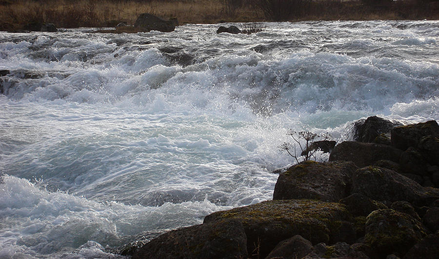 Rushing Water Photograph by Marilynne Bull
