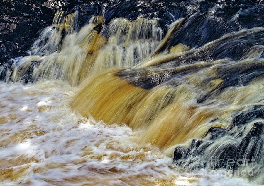 Rushing Water Photograph by Martyn Arnold