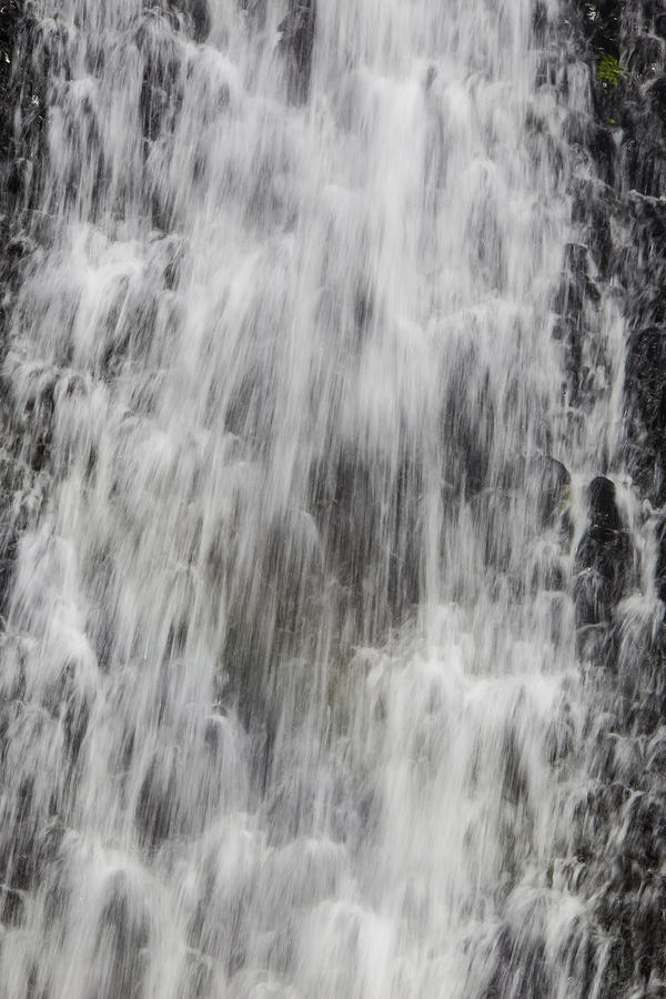 Rushing Waterfall Photograph by Garry Gay
