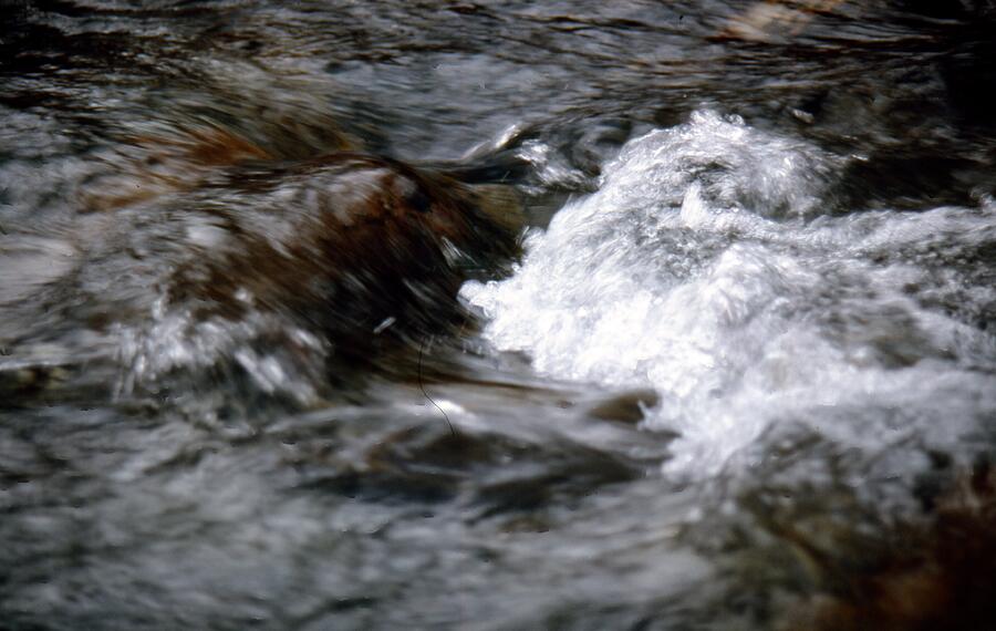Rushing Waters Photograph by John Schneider