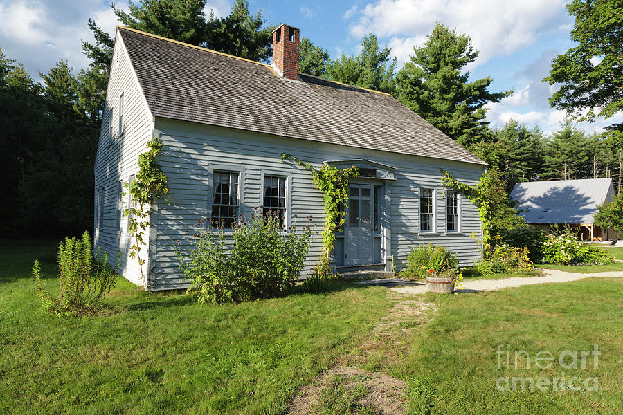 Architecture Photograph - Russell-Colbath Homestead - Passaconaway Settlement, New Hampshire by Erin Paul Donovan