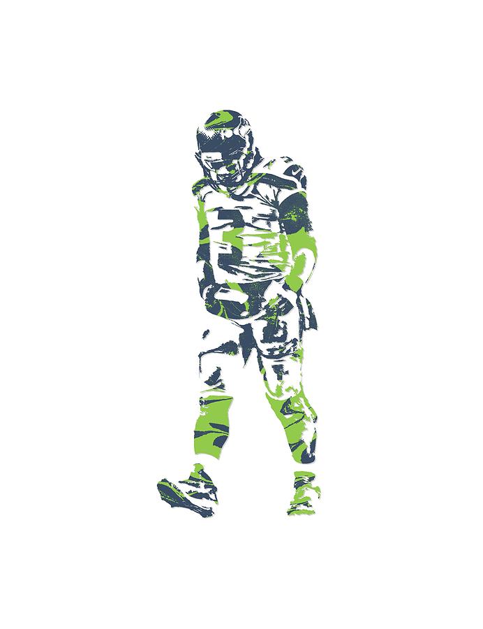 Russell Wilson Seattle Seahawks Pixel Art T Shirt 1 Women's T-Shirt by Joe  Hamilton - Pixels