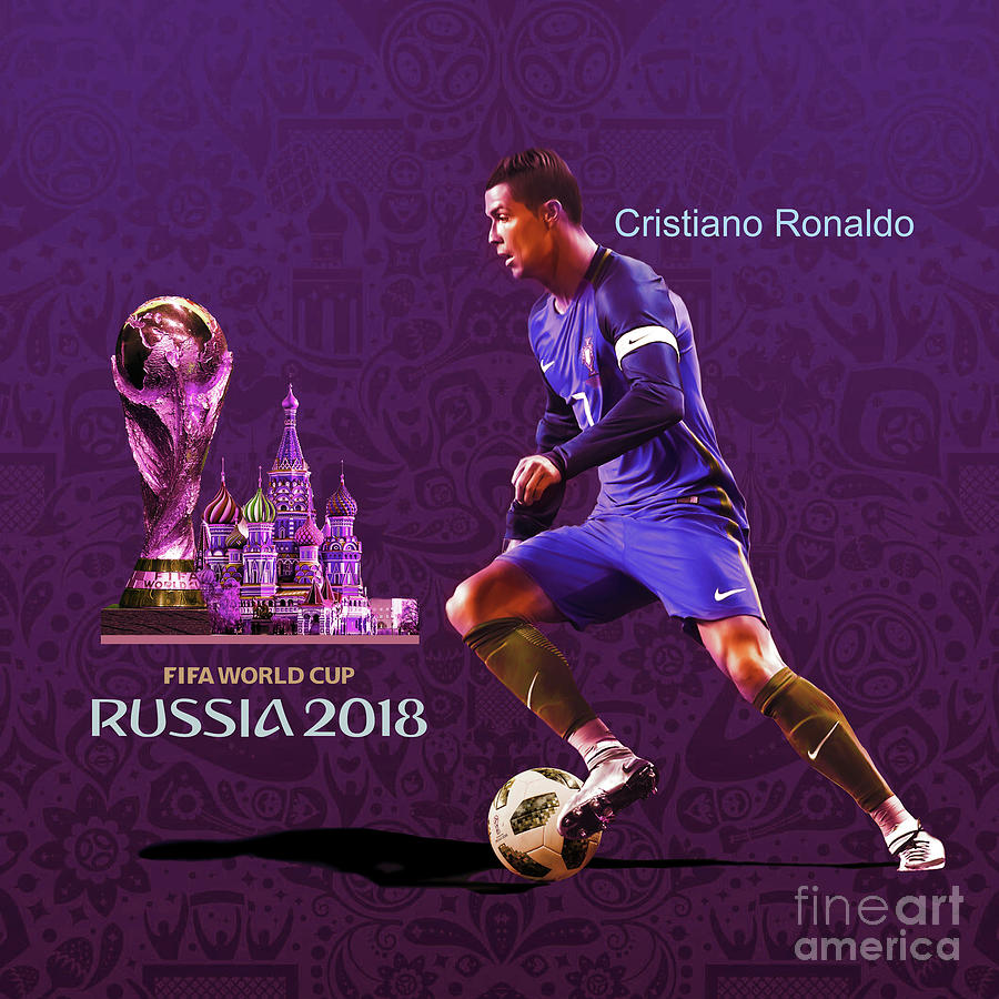 Russia 2018 football World Cup  Painting by Gull G
