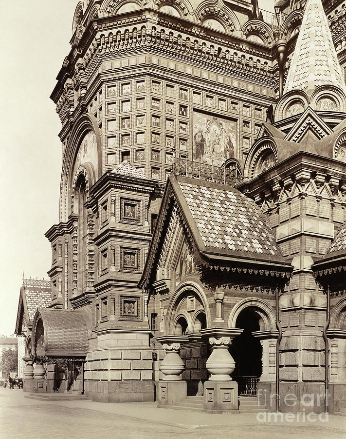 RUSSIA, CHURCH, 1917 - to license for professional use visit GRANGER.com #1 Photograph by Granger