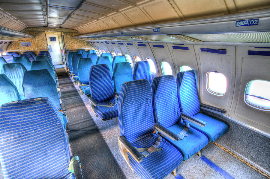 Russian Airliner Seating Photograph by David Pyatt