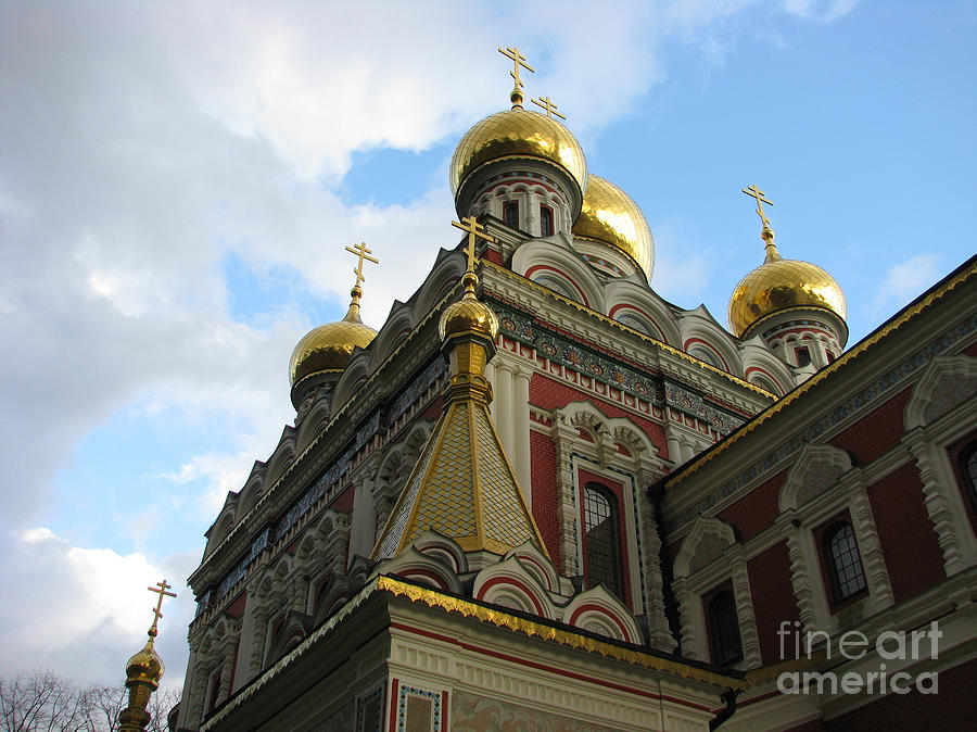 Russian Church Domes Photograph by Iglika Milcheva-Godfrey