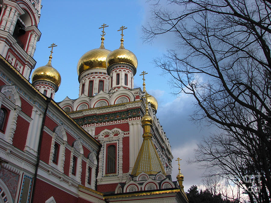 Landscape Photograph - Russian Church by Iglika Milcheva-Godfrey