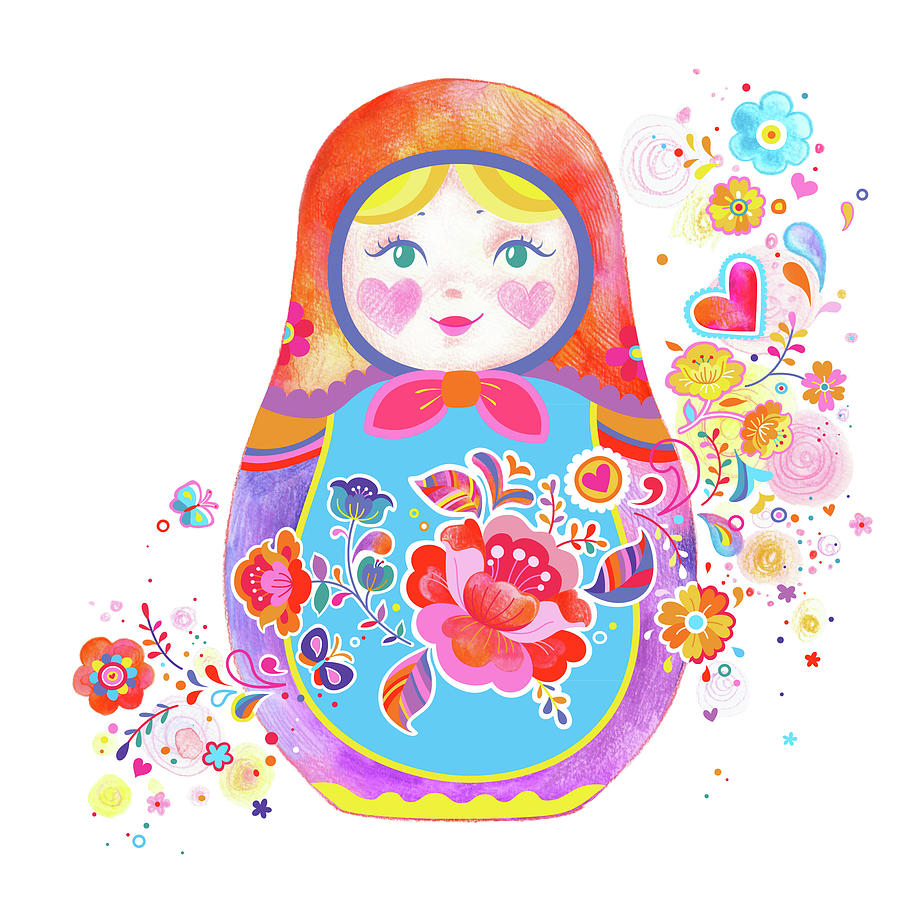 russian doll painting