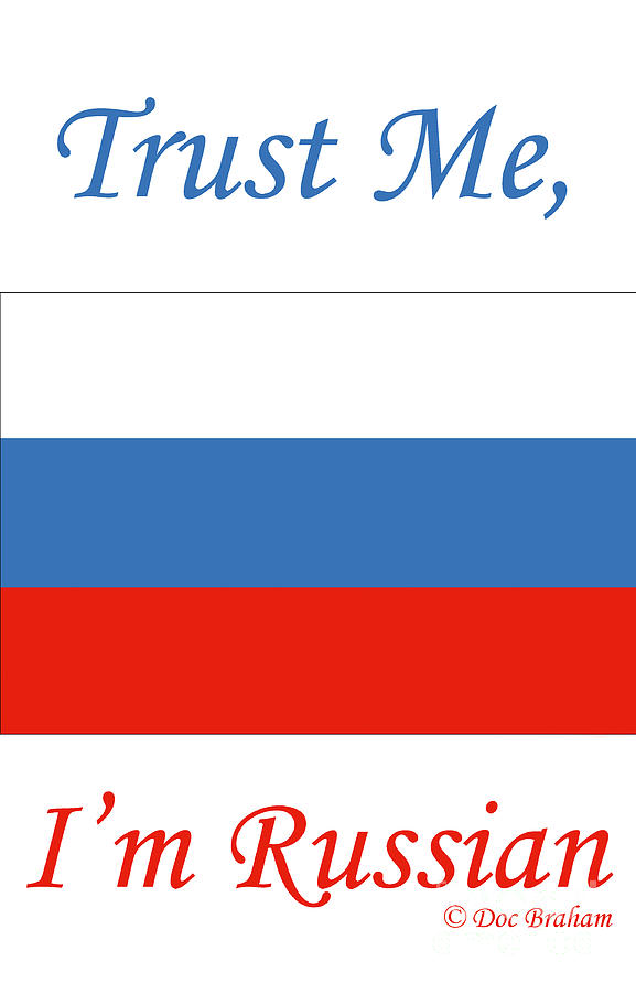 Russian Flag Photograph by Doc Braham