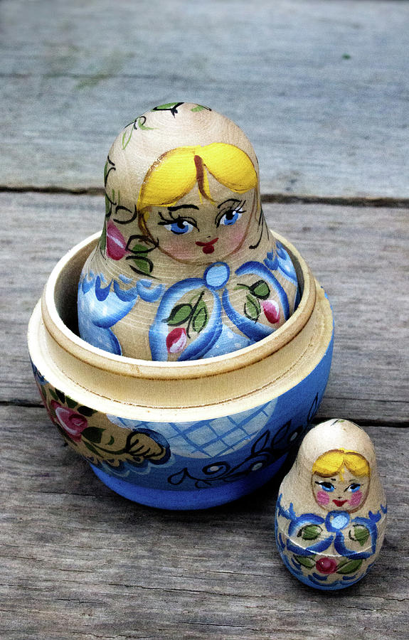 Russian nesting dolls Photograph by Meg Baker Fine Art America