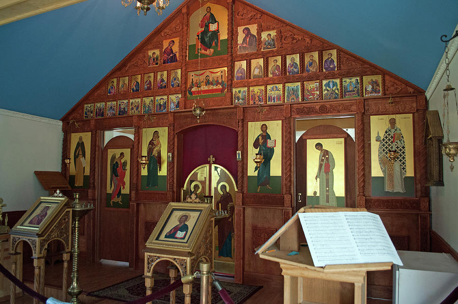 Russian Orthodox Icons Photograph by Cathy Mahnke