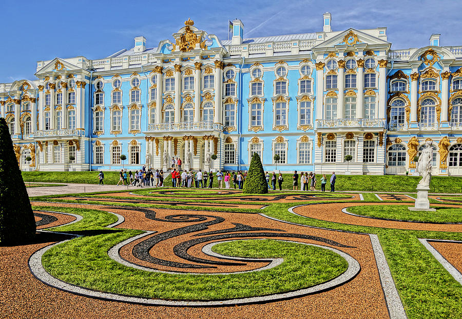 Russian Palace Photograph by Dennis Cox