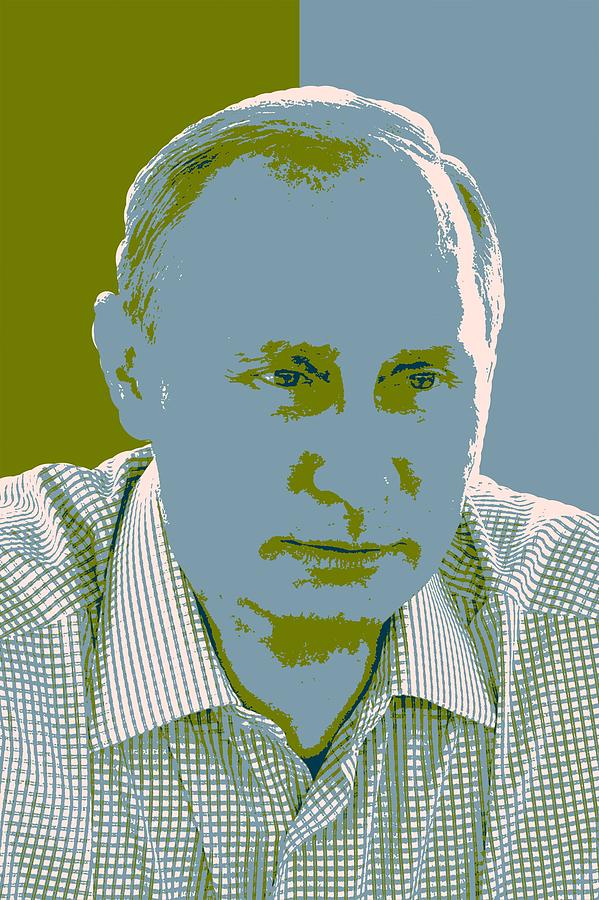 Russian President Vladimir Putin 3 Painting by Celestial Images