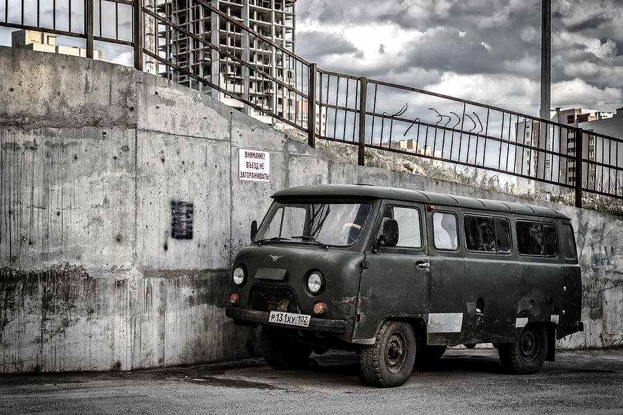 Russian Retro UAZ Natural Drive Vehicle Photograph by John Williams