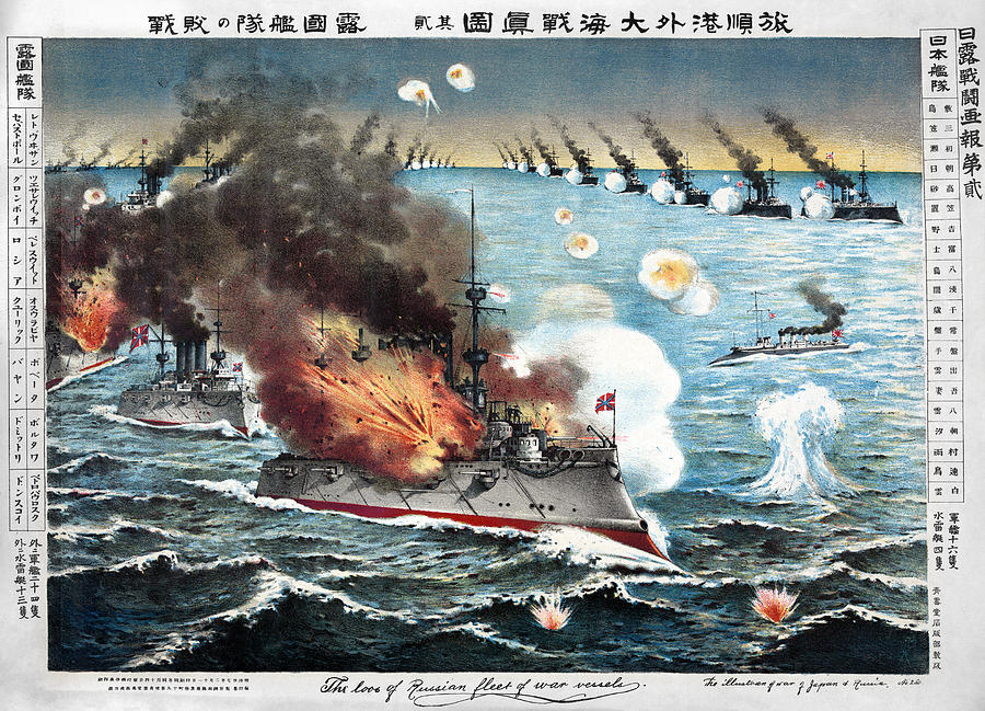 Russo-japanese War, 1904 Photograph by Granger