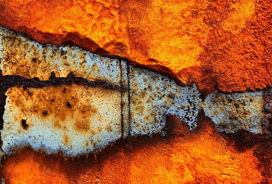 Rust abstract 4 Photograph by Lilia S