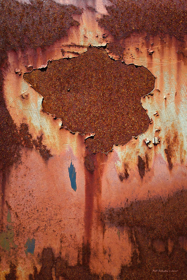 Rust Abstract Photograph by WB Johnston