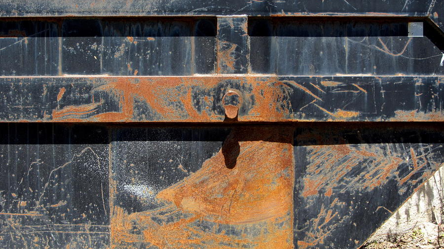 Rust and Black 1 Photograph by Anita Burgermeister