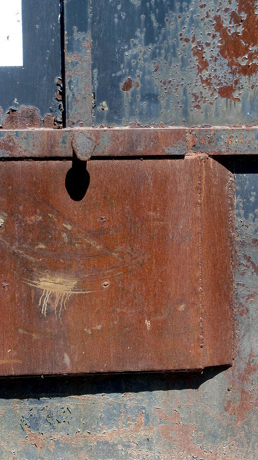 Rust and Blue 3 Photograph by Anita Burgermeister