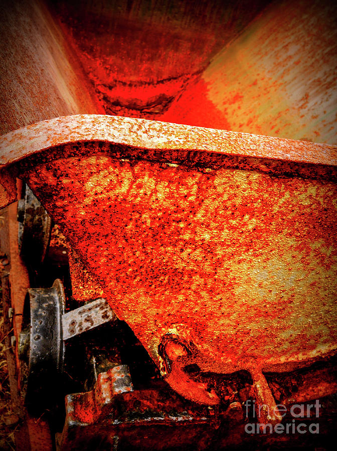 Rust and its Colours #5 Photograph by Lexa Harpell