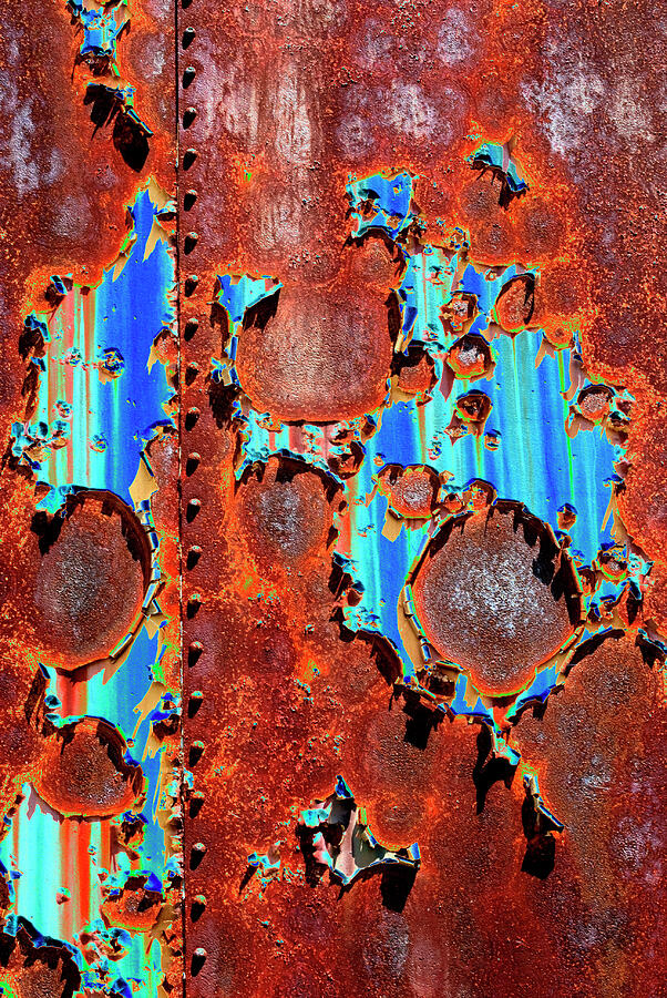 Rust and Paint - SE Photograph by Paul W Faust -  Impressions of Light