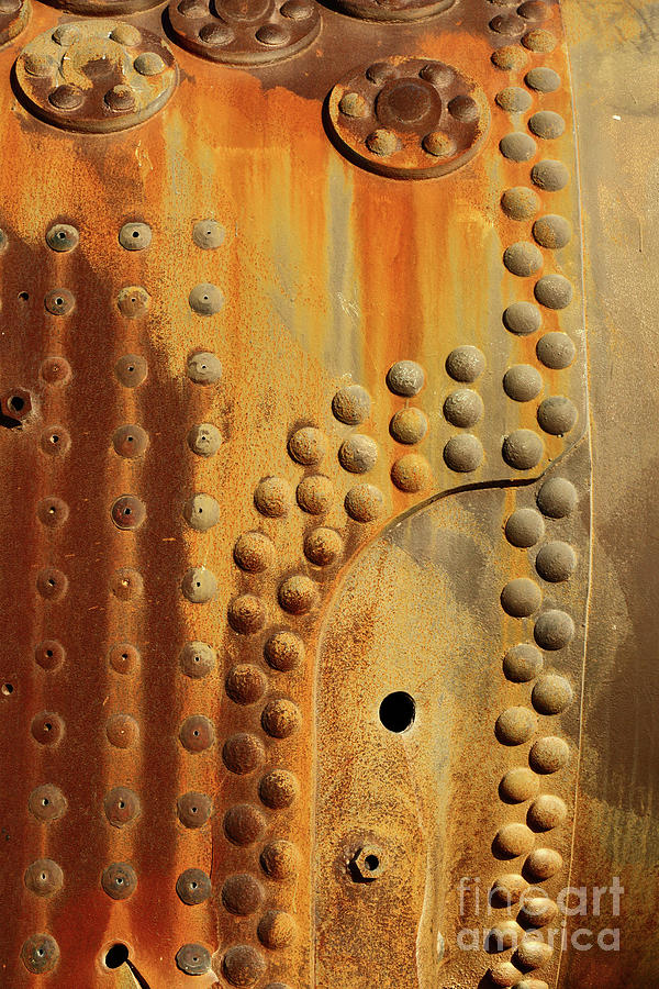 Rust and Rivets Vertical Photograph by James Brunker