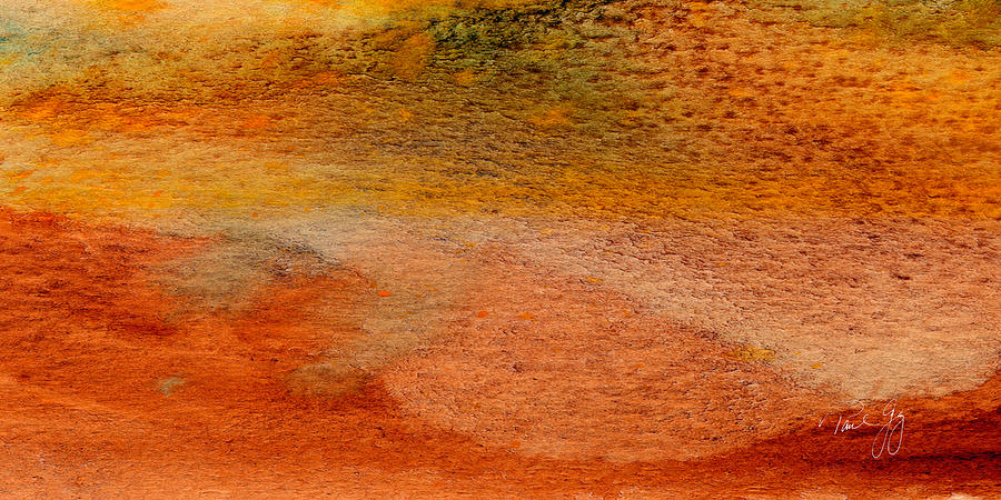 Rust and Sand 3 Mixed Media by Paul Gaj