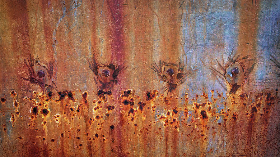 Rust Art Abstract  Photograph by Saija Lehtonen