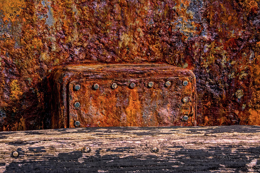 Rust Block Photograph by Bill Posner